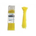 Kable Kontrol Zip Ties - 14in Long - 100 Pc Pk - Fluorescent Yellow - Nylon - 50 Lbs Tensile Strength CT514FL-YL-100